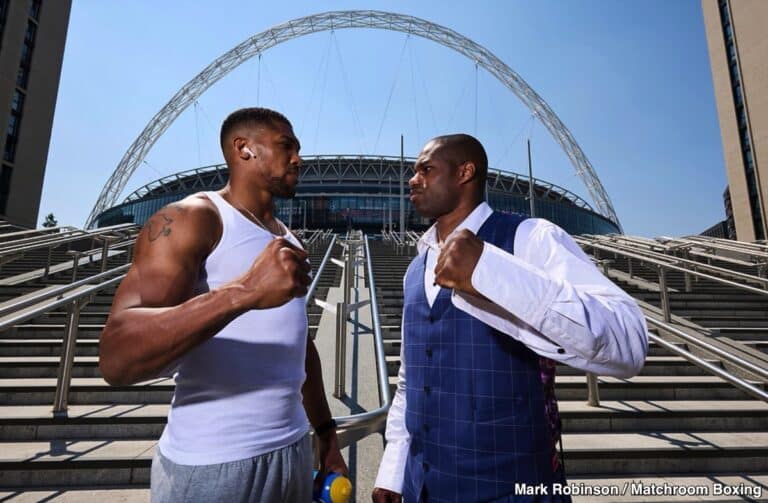 Joshua - Dubois Clash Escalates: Heated Exchange at Official Face-Off