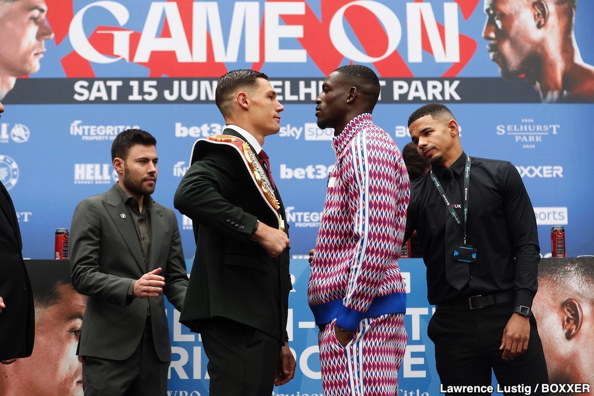 Chris Billam-Smith vs. Richard Riakporhe on June 15th at Selhurst Park in London