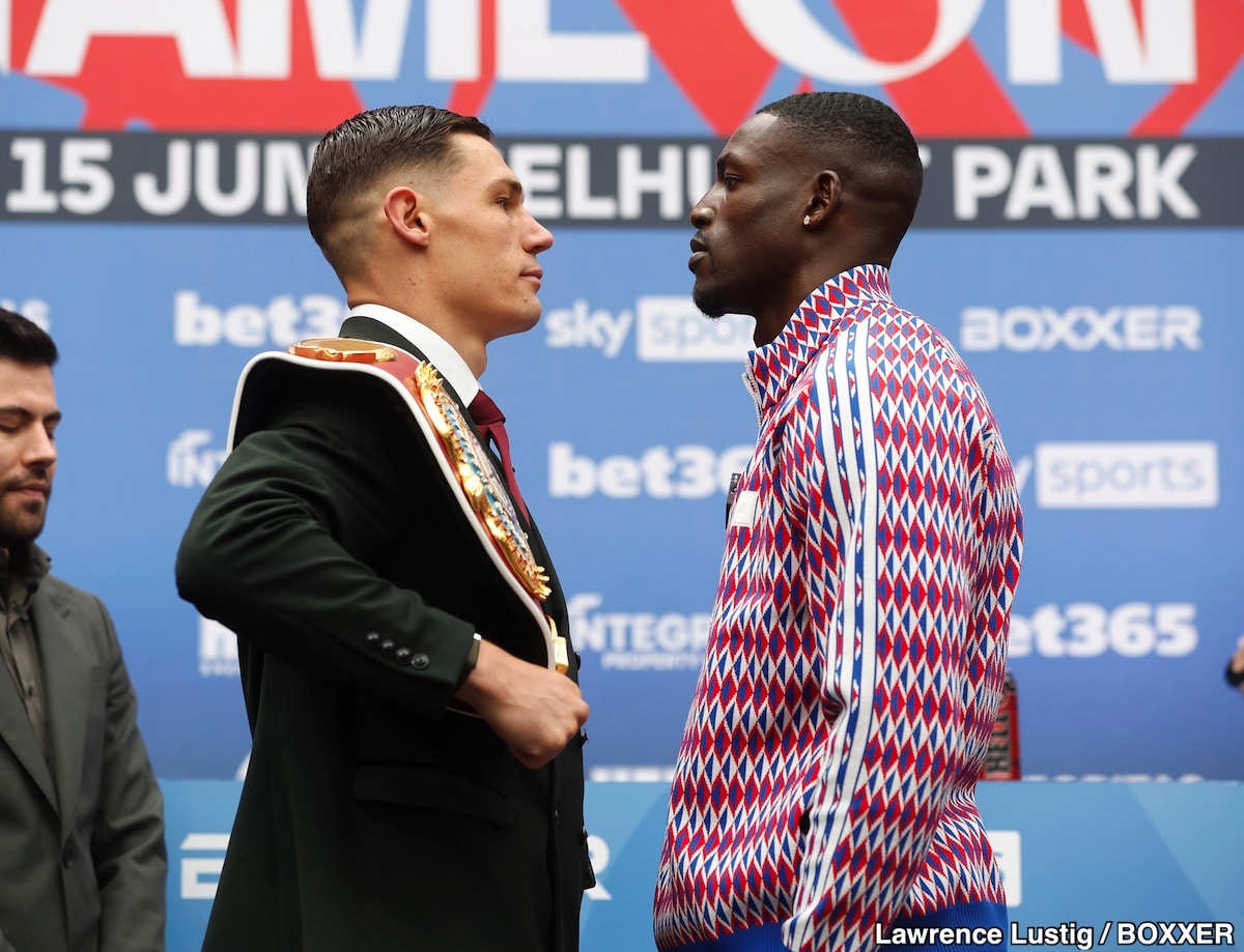 Chris Billam-Smith vs. Richard Riakporhe on June 15th at Selhurst Park in London