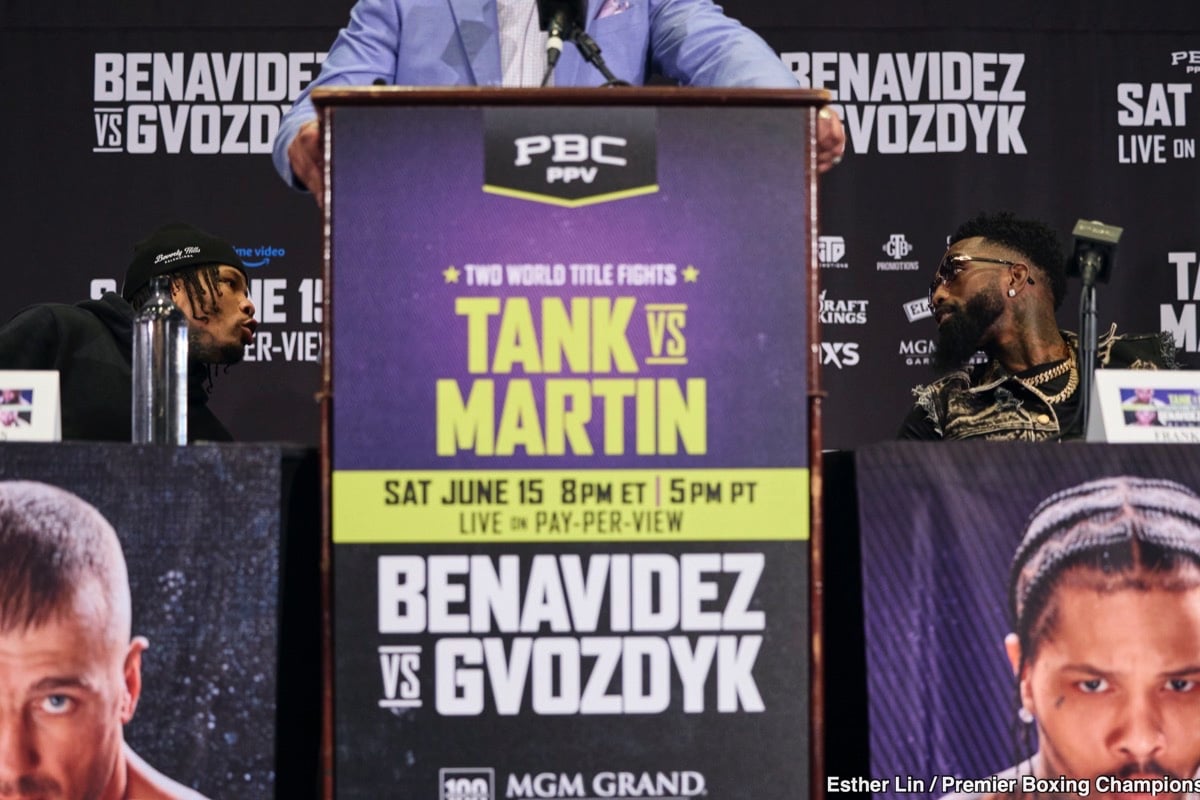 Gervonta Davis vs Frank Martin on June 15, Live on Amazon Prime