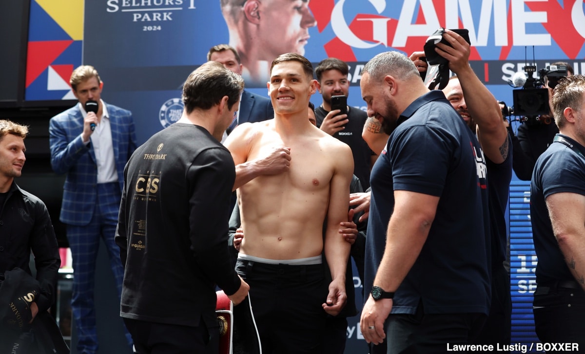 Billam-Smith vs. Riakporhe Official Sky Sports Weigh In Results