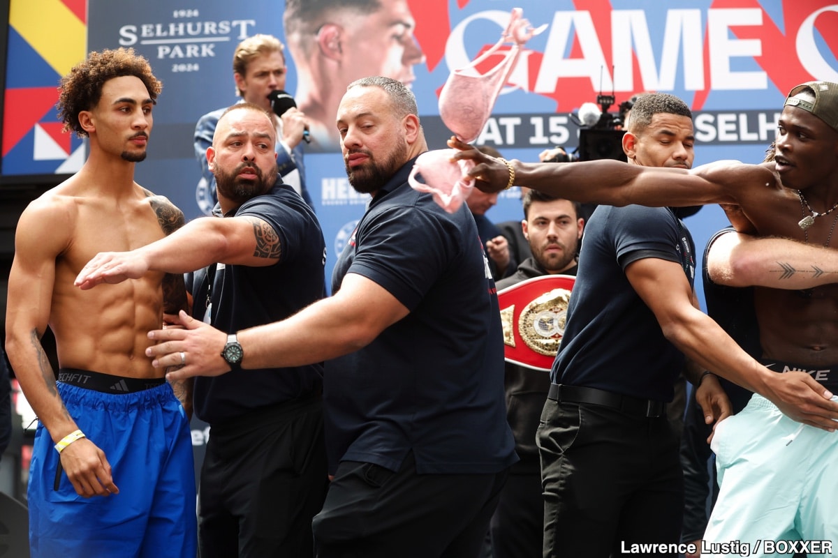 Billam-Smith vs. Riakporhe Official Sky Sports Weigh In Results