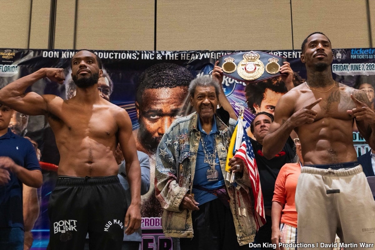 Broner vs. Cobbs: Official Weigh In Results