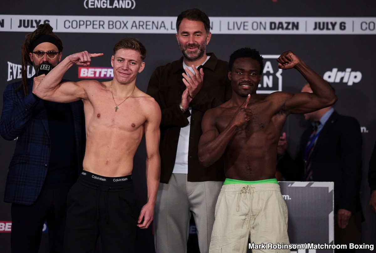 Alen Babic, Johnny Fisher Weigh-In; Babic Says He Hopes “We're Going To Spend Weeks In Hospital”