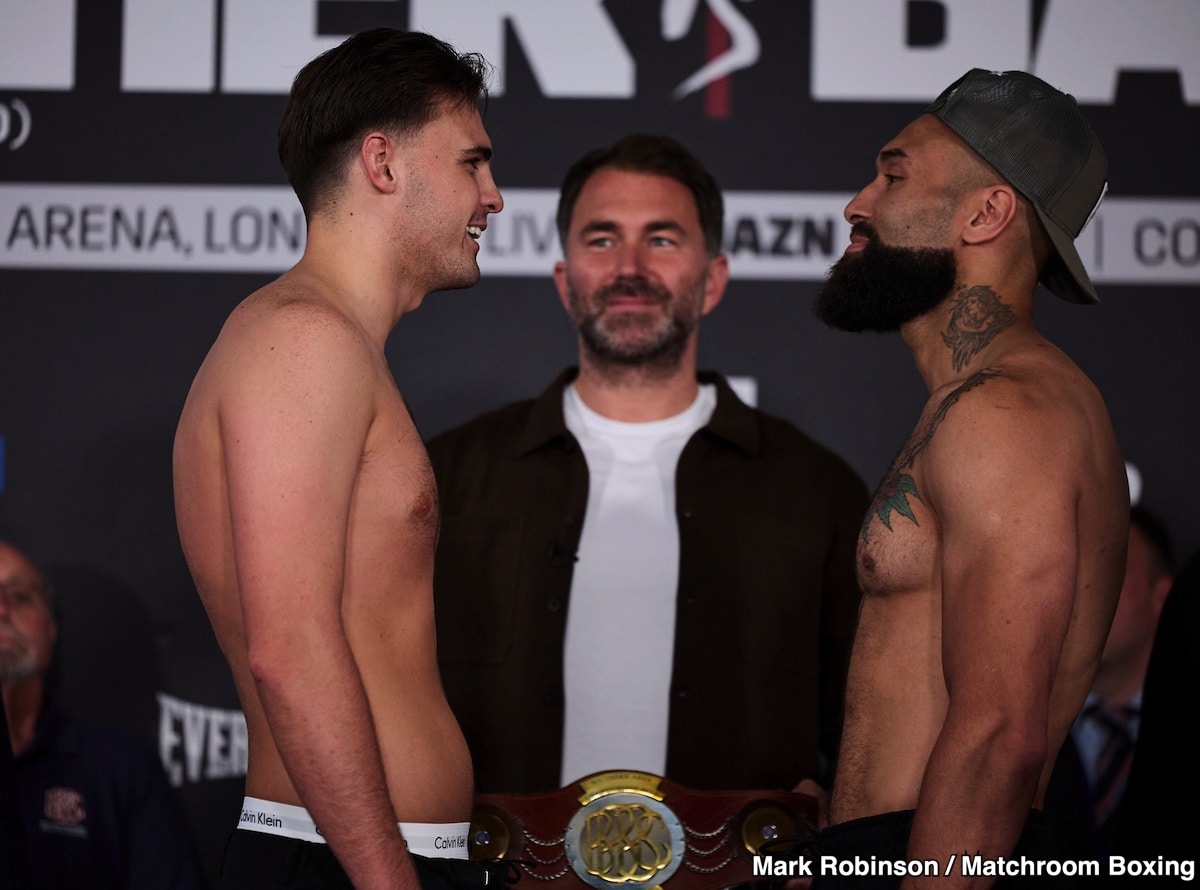 Alen Babic, Johnny Fisher Weigh-In; Babic Says He Hopes “We're Going To Spend Weeks In Hospital”