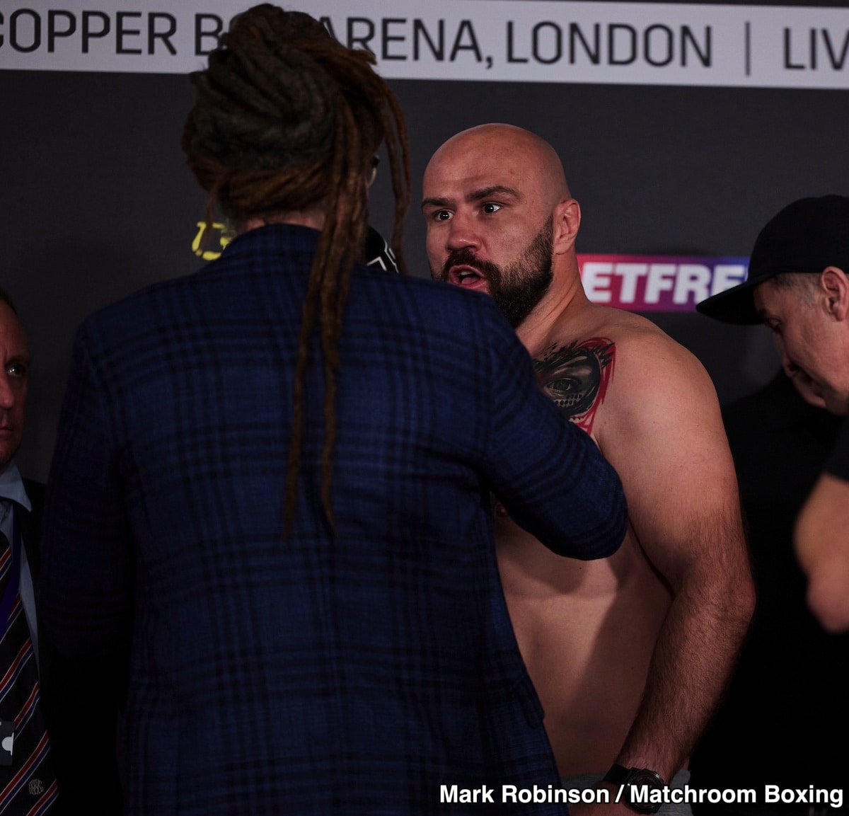 Alen Babic, Johnny Fisher Weigh-In; Babic Says He Hopes “We're Going To Spend Weeks In Hospital”