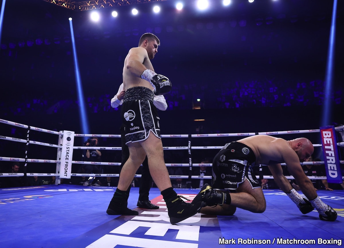 Johnny Fisher Wipes Out Alen Babic Inside A Round - Boxing Results