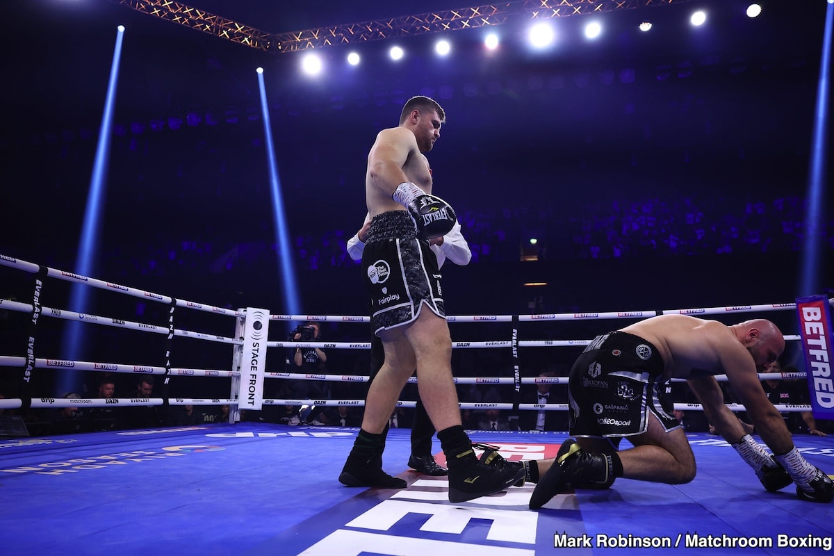 Johnny Fisher Wipes Out Alen Babic Inside A Round - Boxing Results