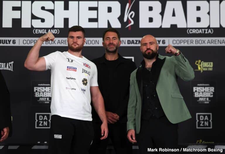 Johnny Fisher Vs. Alen Babic on July 6th, live on DAZN