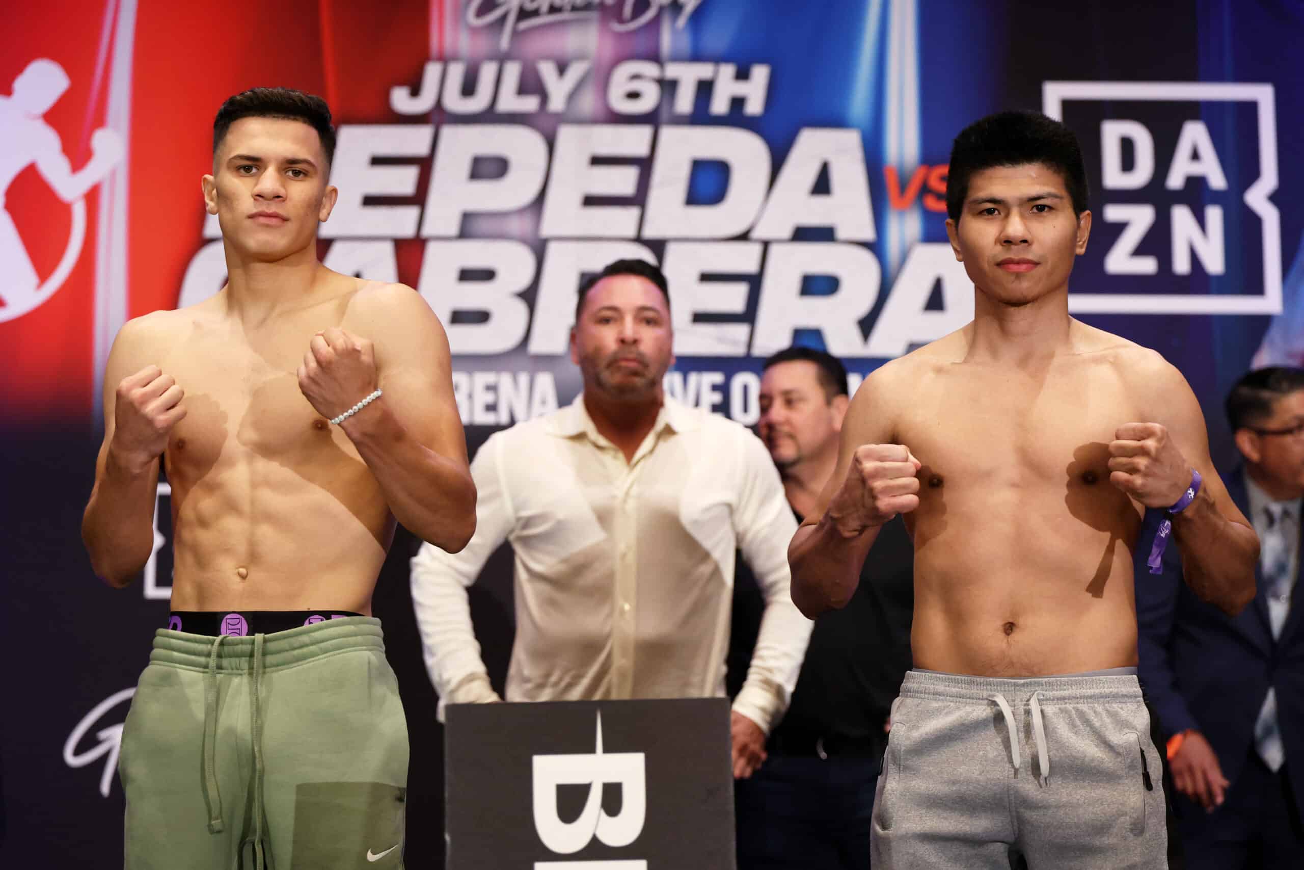 Saturday's DAZN Weights: William Zepeda vs. Giovanni Cabrera