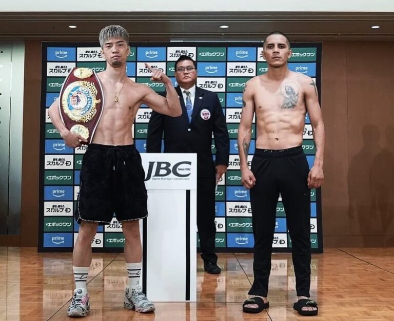 Kosei Tanaka's Title Defence Against Jonathan Rodriguez OFF As Rodriguez Blows Weight Big-Time