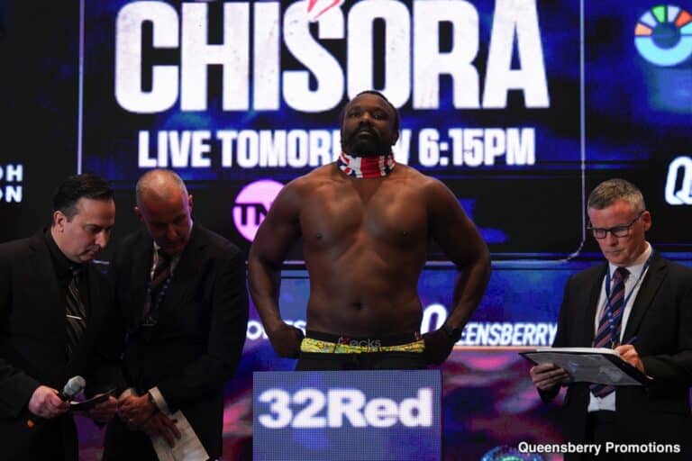 Chisora Smells Blood: Is Joyce Still Shaken from Zhang Knockouts?