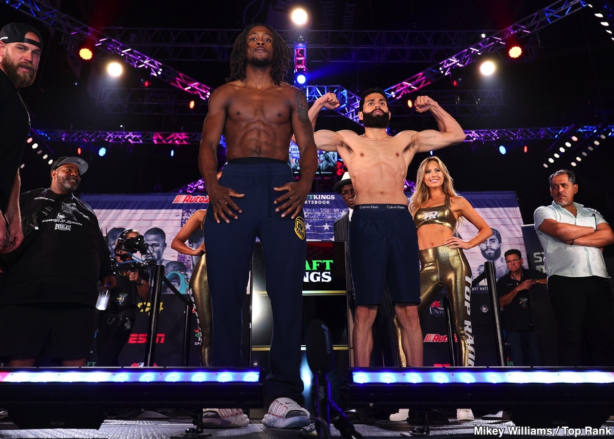 ESPN Weights: Stevenson vs. Harutyunyan - For Saturday