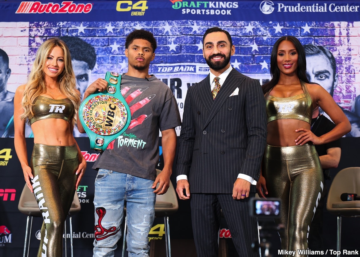 Shakur Stevenson Vows to Fight Inside the Pocket Against Harutyunyan