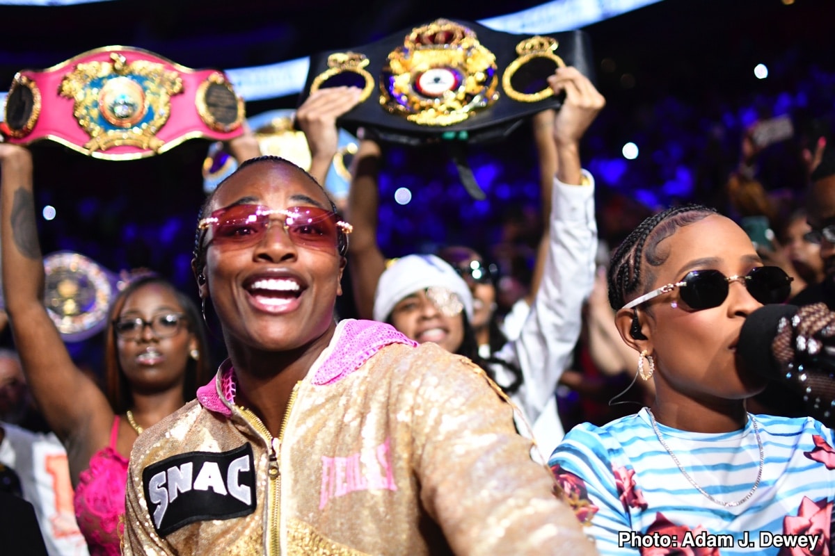 Claressa Shields vs. Perkins Live On DAZN on Sunday