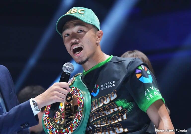 Naoya Inoue On A Potential Super Fight With Junto Nakatani: “He Will Have To Fight My Brother Before He Moves Up”