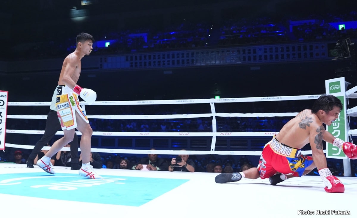 Junto Nakatini Destroys Vincent Astrolabio - Boxing Results