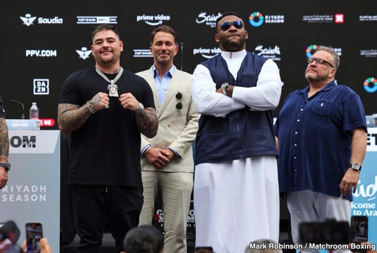 Jarrell Miller and Jared Anderson Steal the Show at Final Press Conference