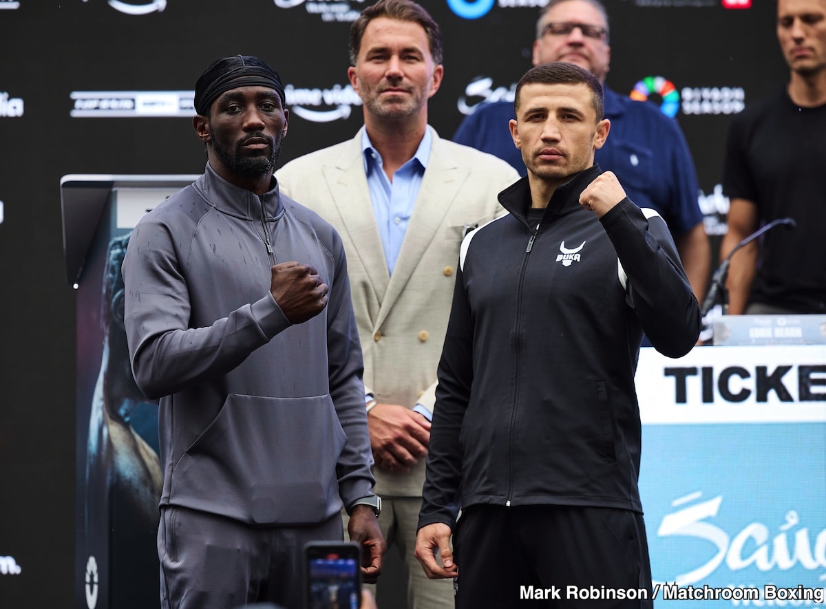 Eddie Hearn Unchains Israil Madrimov to "Tear Apart" Terence Crawford