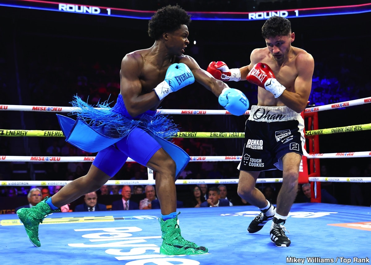 Abdullah Mason Destroys Mike Ohan in 2nd round Knockout - Boxing Results