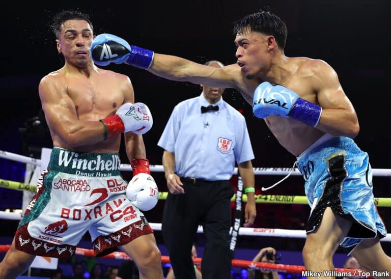 Angelo Leo Delivers Shocking Knockout Blow to Dethrone Luis Lopez - Boxing Results