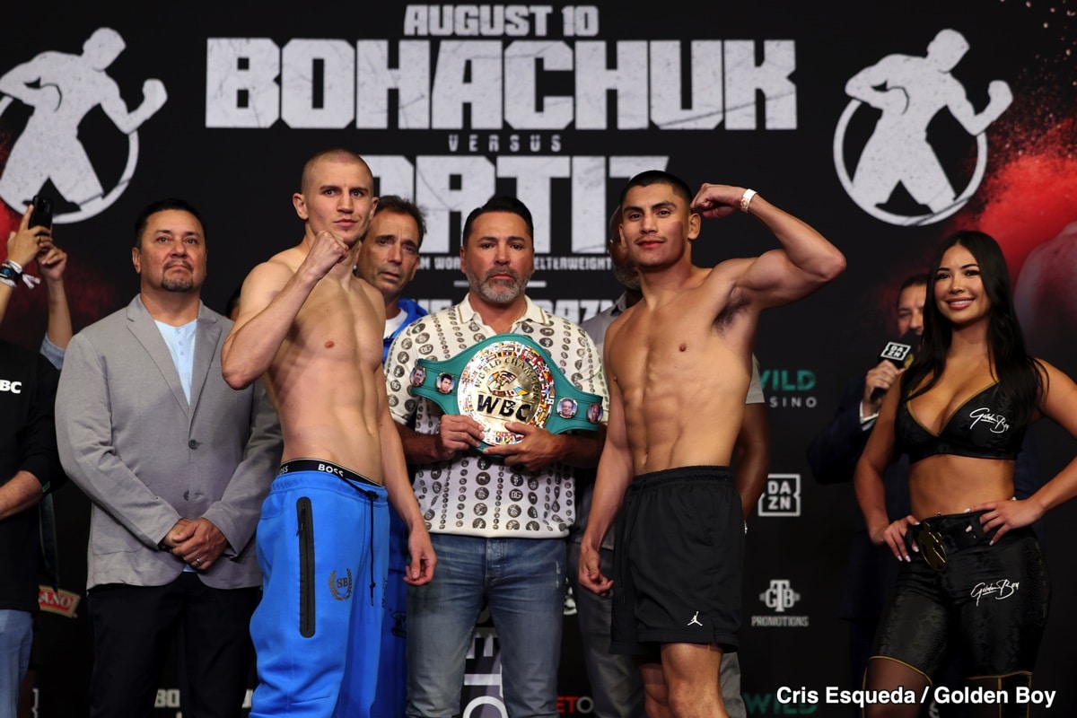 Vergil Ortiz Jr. Faces a Major Test Tonight Against Serhii Bohachuk