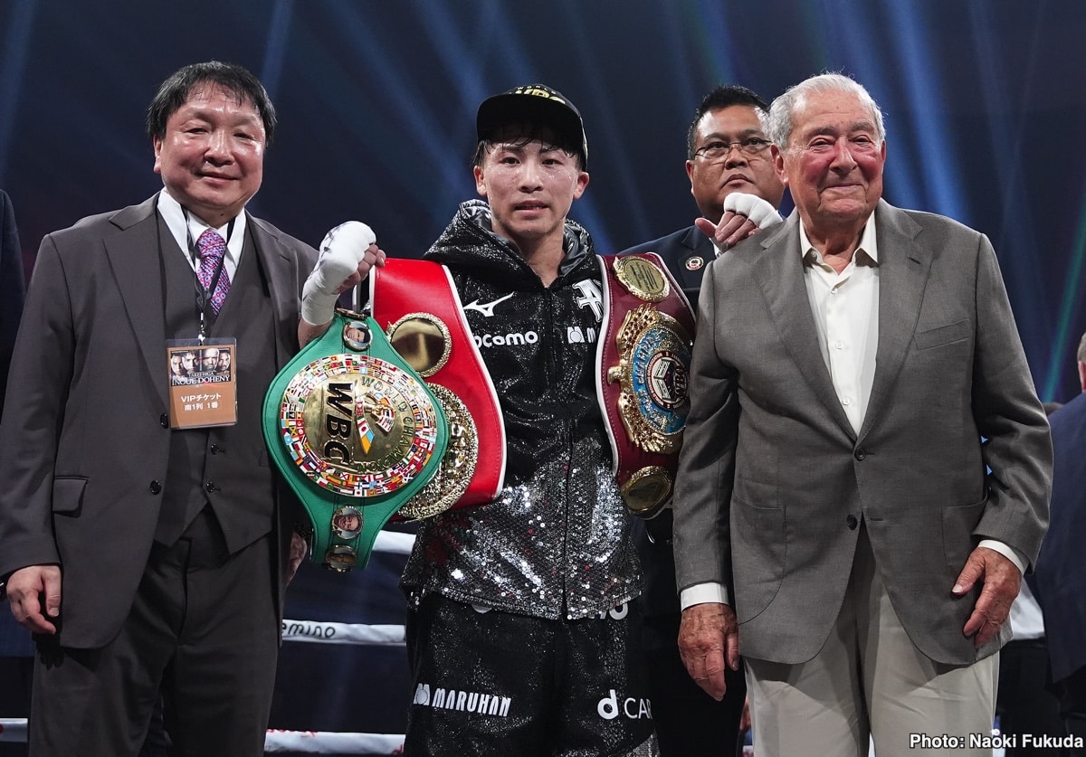 It Will Indeed Be A “Celebration” When Naoya Inoue Fights In Las Vegas Early Next Year; No Matter Who His Opponent Is