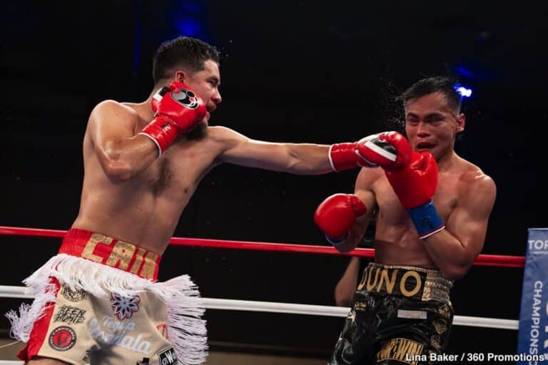 Cain Sandoval Scores Stunning Sixth-Round KO Over Veteran Ramiro Duno