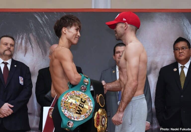 Naoya Inoue, TJ Doheny Official ESPN Weigh In Results