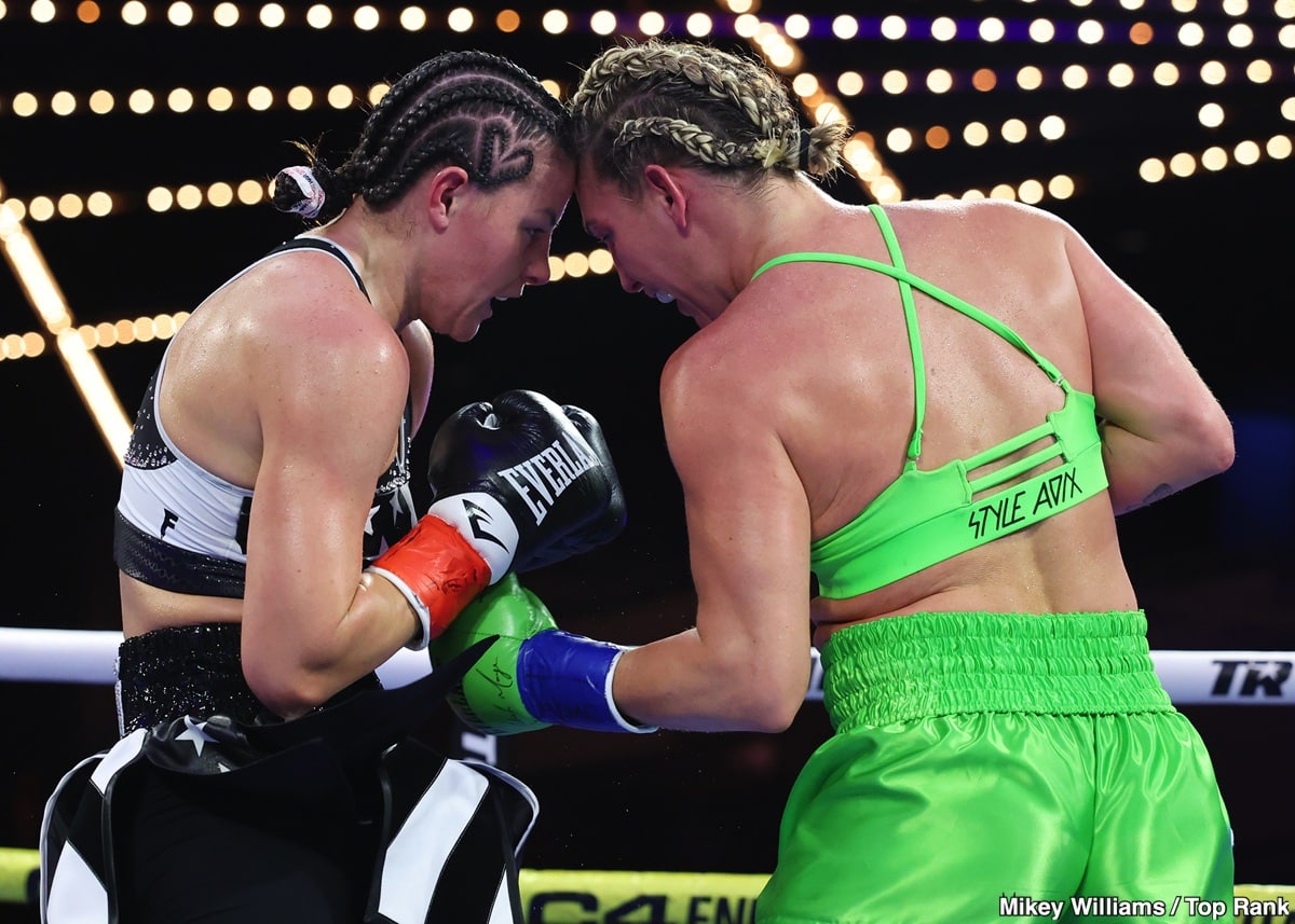 What Next For Sandy Ryan? Hearn Says She Absolutely Deserves Rematch With Mayer, Chantelle Cameron Fight Also Possible