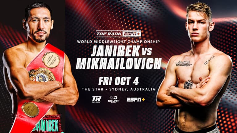 ESPN+ Weights: Janibek vs. Mikhailovich