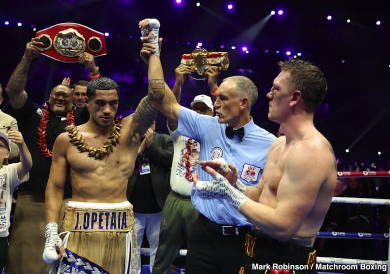 Jai Opetaia To Now Face Unbeaten David Nyika In January 8th Title Defence