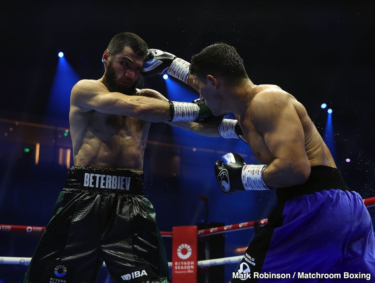 Teddy Atlas Scored it 115-113 for Beterbiev over Bivol