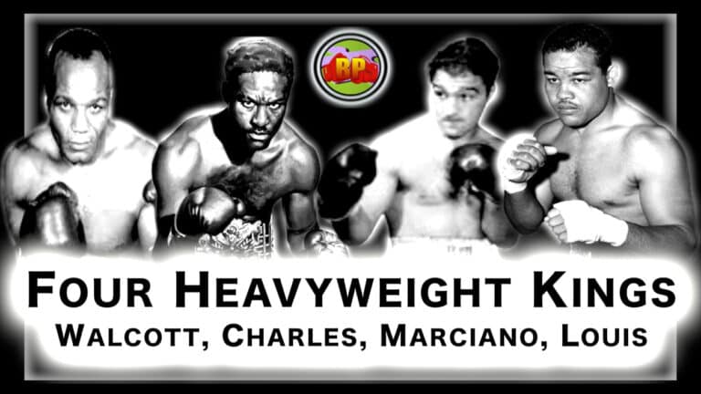 Video: Four Heavyweight Kings Rivalries (Walcott, Charles, Marciano, Louis)