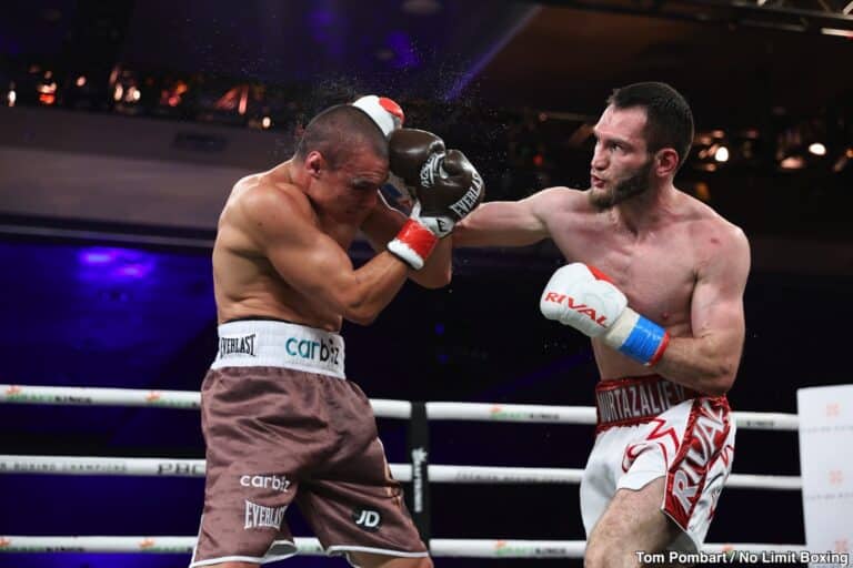 Murtazaliev Destroys Tszyu, Wants Spence, Crawford or Fundora Next