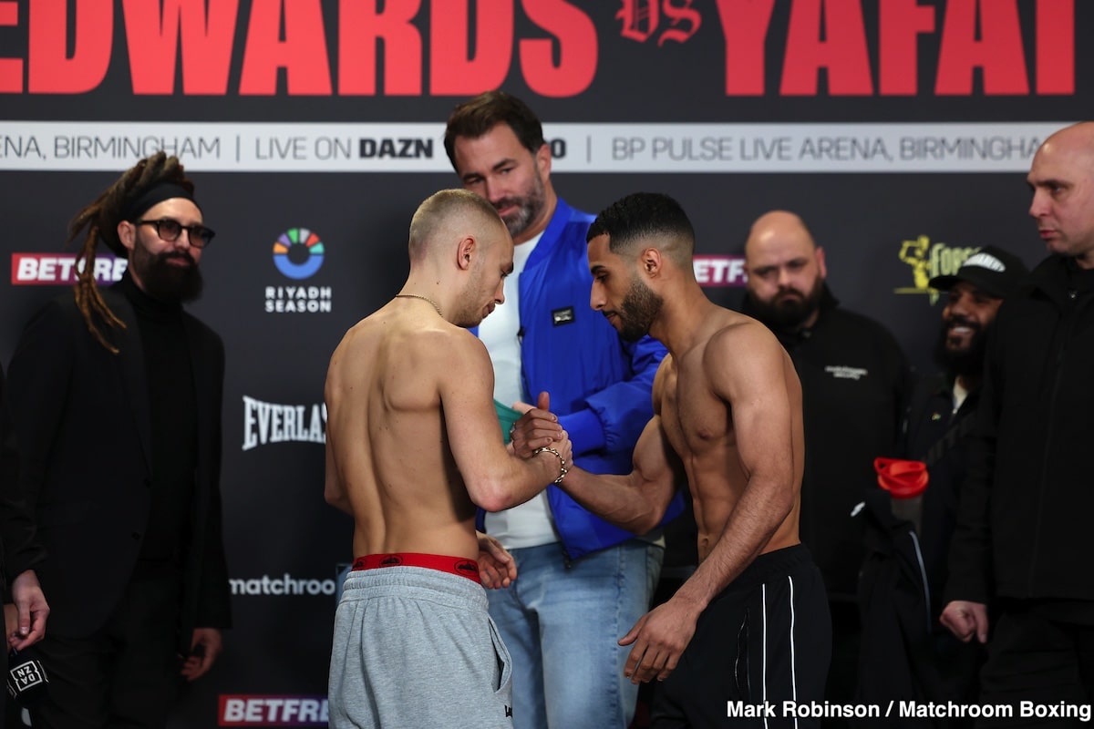 Sunny Edwards vs. Galal Yafai this Saturday on DAZN