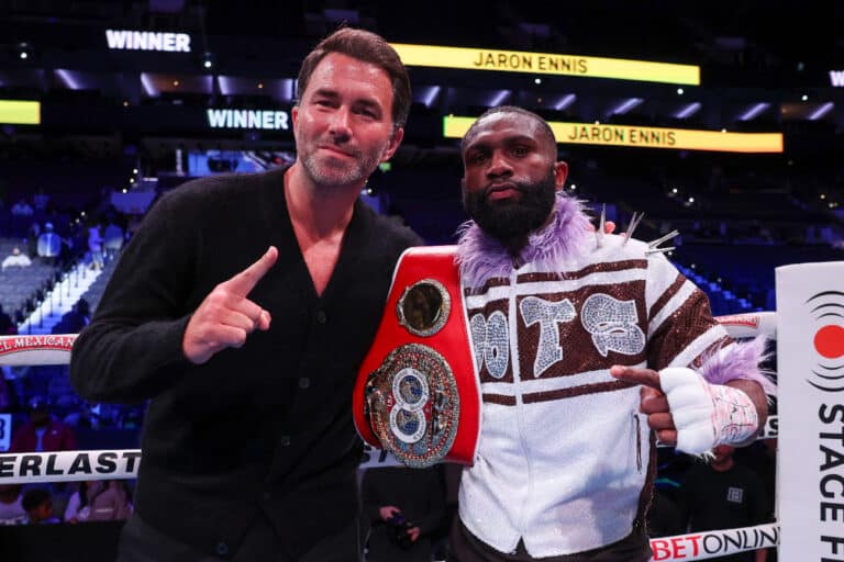 Ennis vs. Stanionis? Hearn in Talks for Welterweight Unification