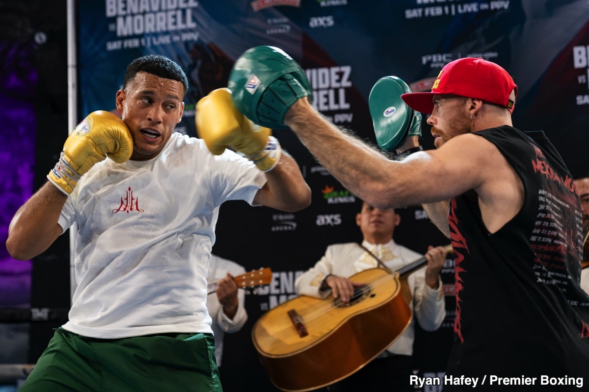 Benavidez Calls Canelo A 