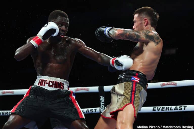 Hitchins Wins IBF 140 Pound Belt With Split Decision Over Paro - Boxing Results