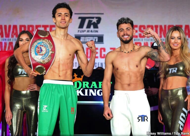 Preview and Predicitons: Navarrete vs. Valdez 2 & Espinoza vs. Ramirez 2