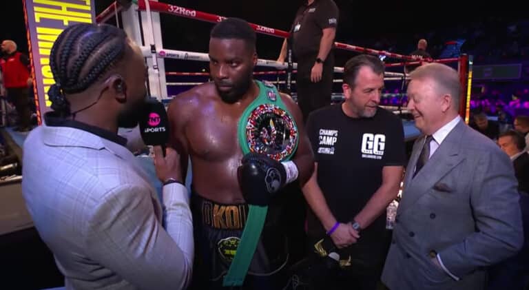 Two Big Heavyweight KO's In London As Lawrence Okolie And David Adeleye Have Early Nights - Boxing Results