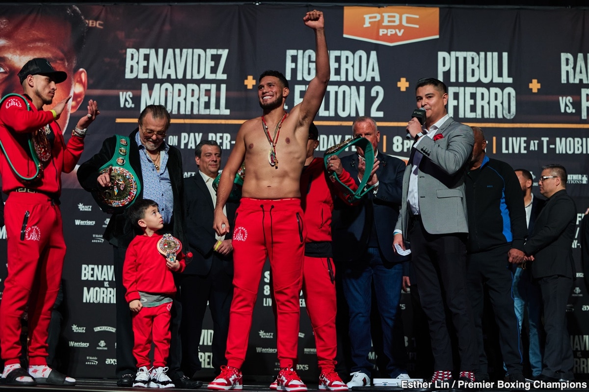 Benavidez Survives Morrell Scare – Boxing Results