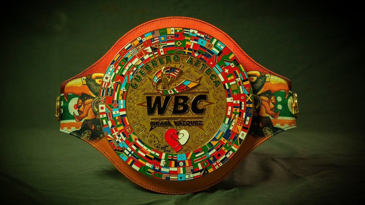 WBC “Aztec Warrior” Belt To Pay Tribute To Israel Vazquez