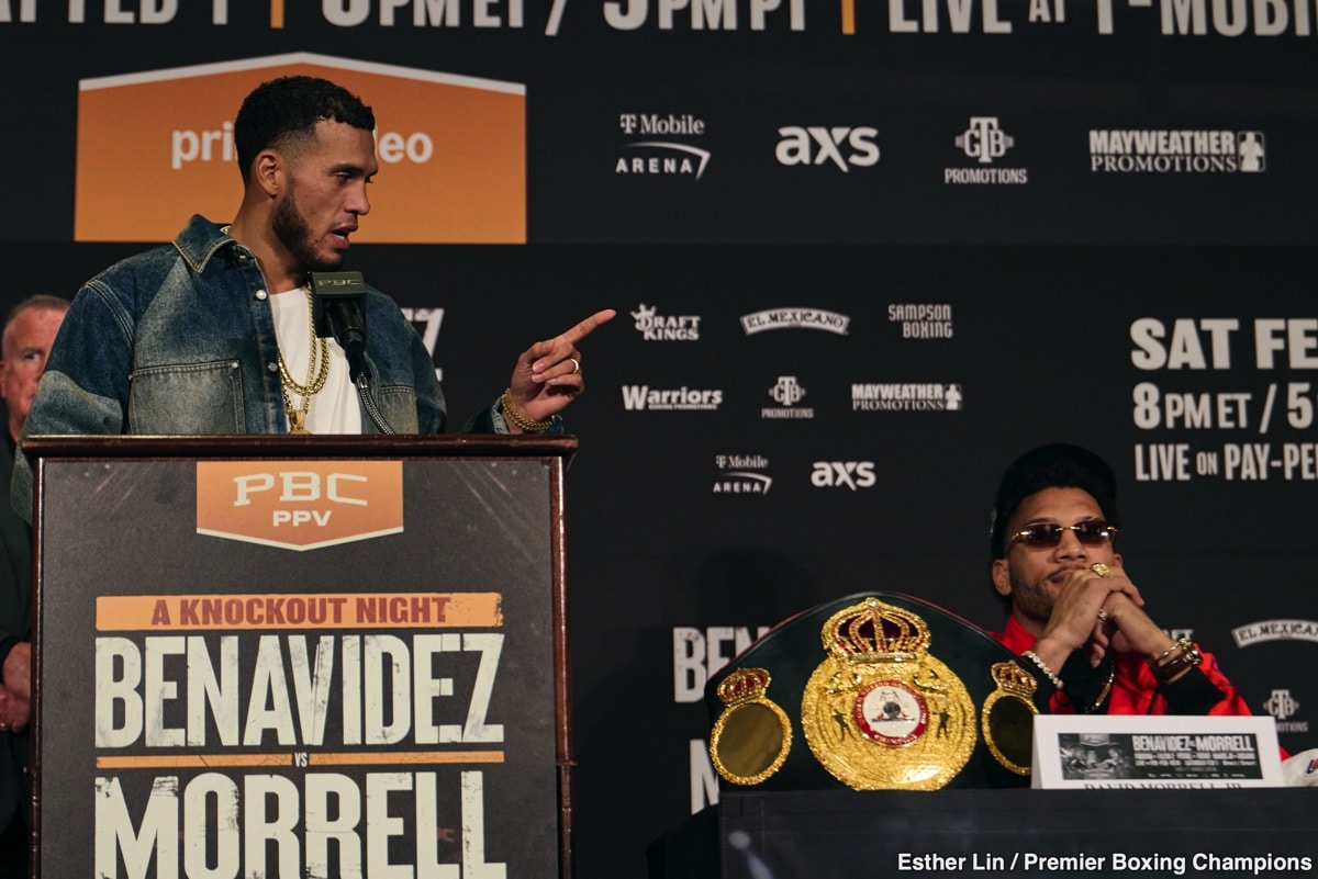 David Benavidez vs. David Morrell Jr. & Undercard Press Conference Summary