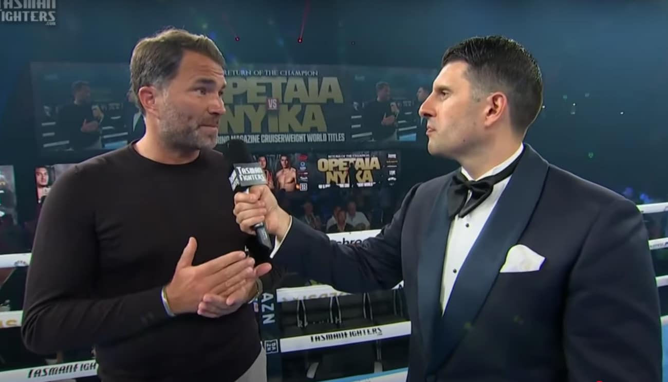 Eddie Hearn Calls For Jai Opetaia - Gilberto Ramirez Fight Next