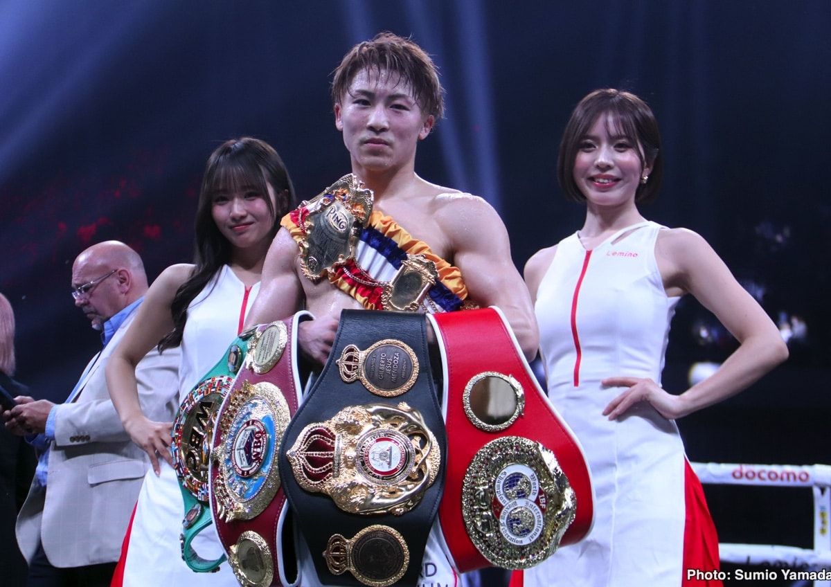 Naoya Inoue Crushes Ye Joon Kim In The Fourth Round - Boxing Results