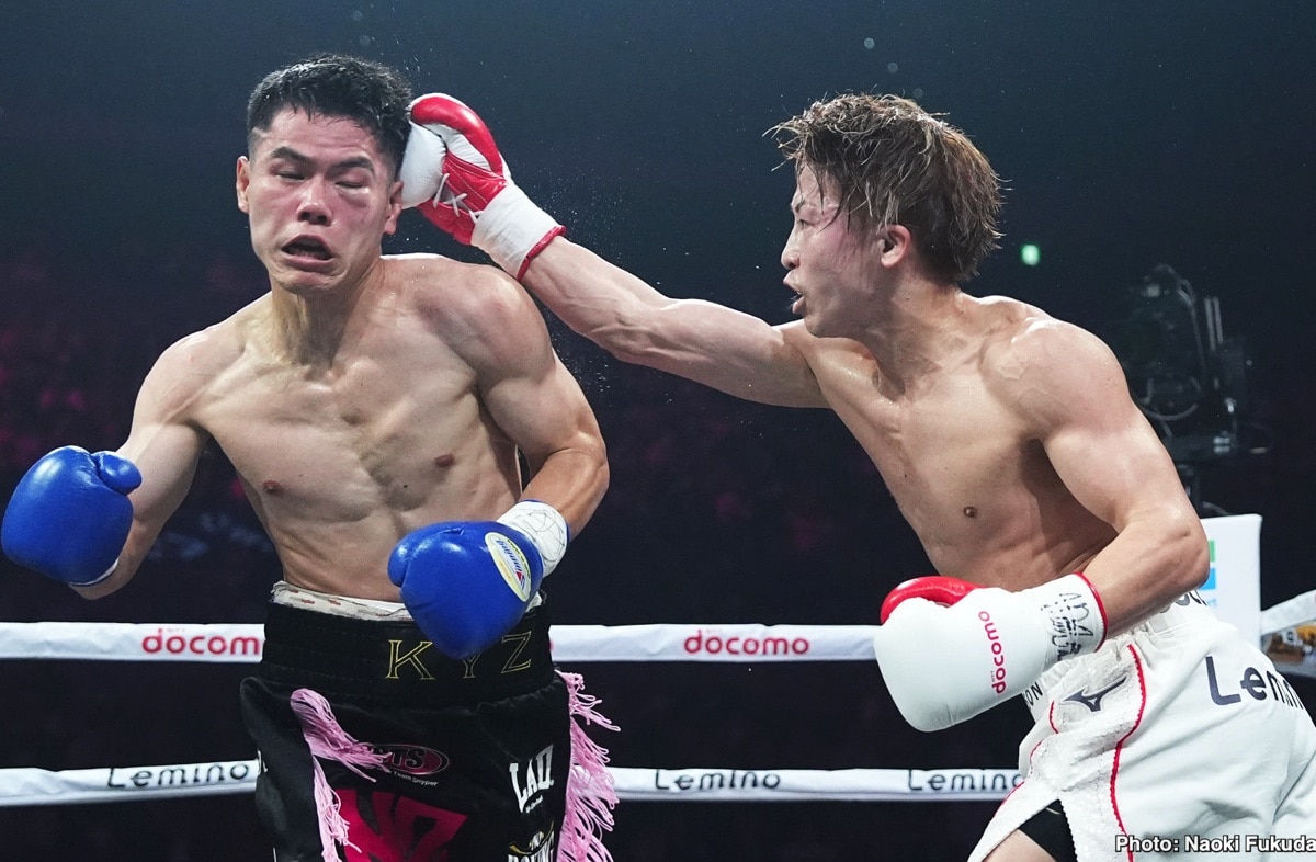 Naoya Inoue Crushes Ye Joon Kim In The Fourth Round - Boxing Results