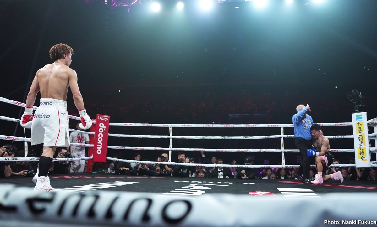 Naoya Inoue Crushes Ye Joon Kim In The Fourth Round - Boxing Results