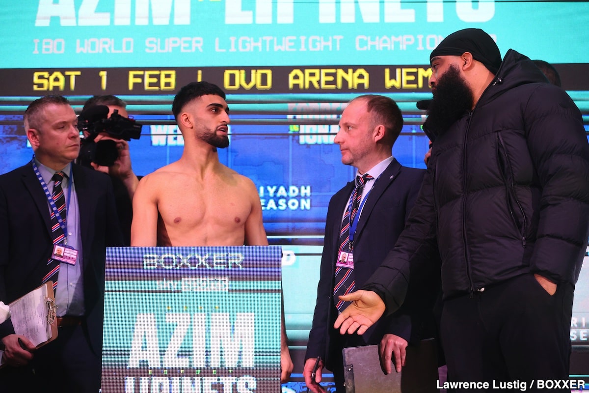 Adam Azim vs. Lipinets LIVE on Peacock This Saturday