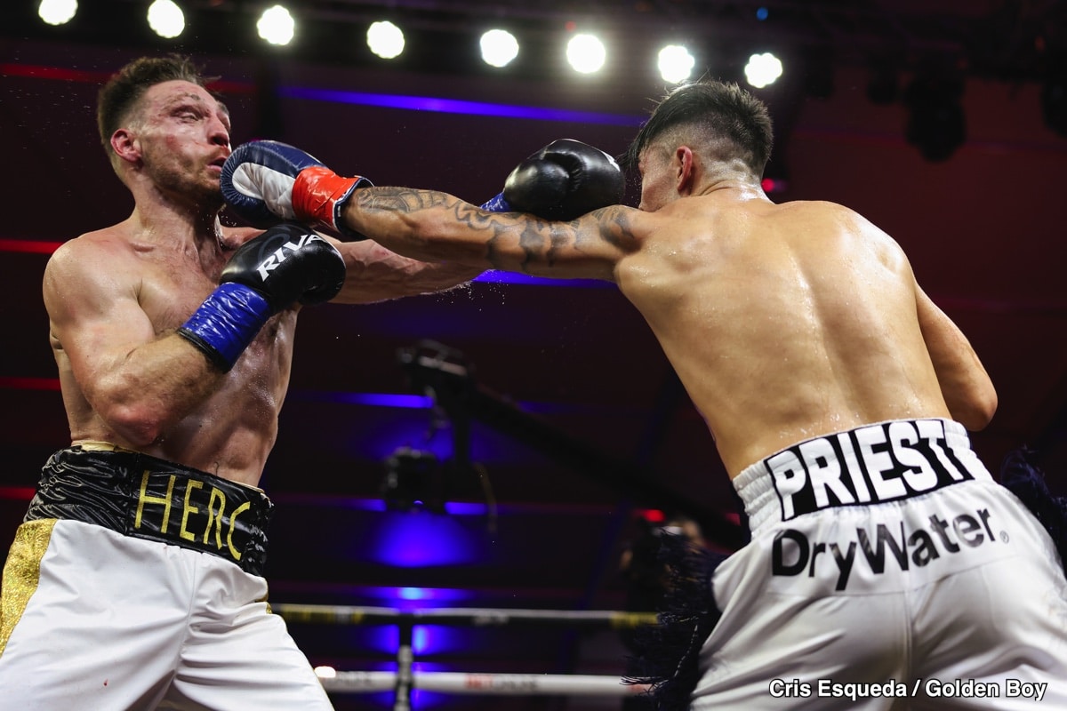 Eric Priest Claims WBA Continental Title in Style - Boxing Results